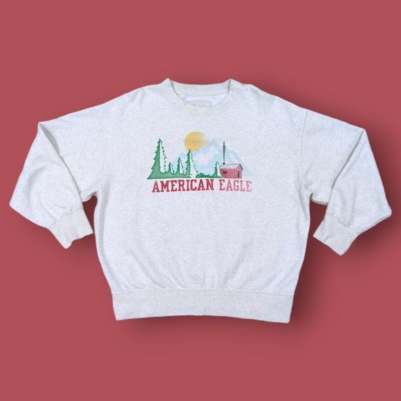 American Eagle Outfitters Sweaters - AMERICAN EAGLE CREWNECK